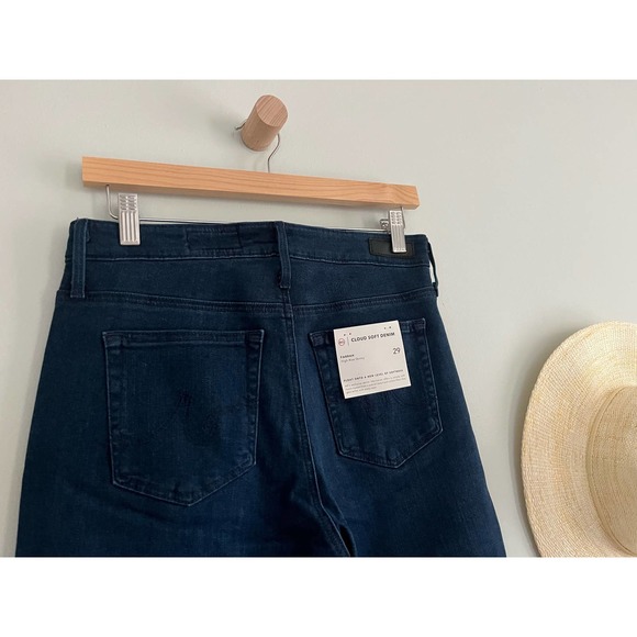 AG Adriano Goldschmied | Farrah High-Rise Skinny Jeans | Fave Blue | Sz 29 | NWT - Picture 8 of 11